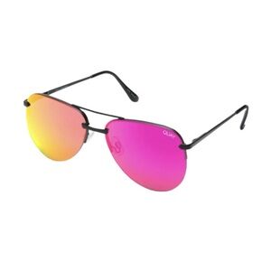 Quay- The Playa Black Pink Polarized Sunglasses
